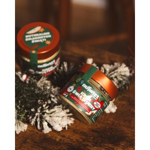 Krem orzechowy o smaku pieczonego jabłka z cynamonem